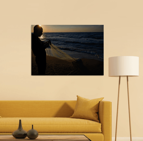 The fisherman III | Limited Edition Fine Art Print 1 of 10 | 90 x 60 cm