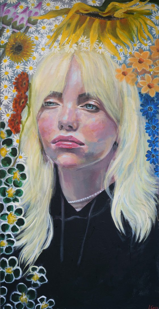 Billie eilish deals painting