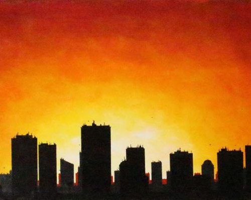Urban horizon by Jonathan Pradillon