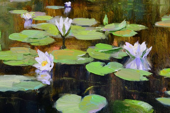 Study with lilies