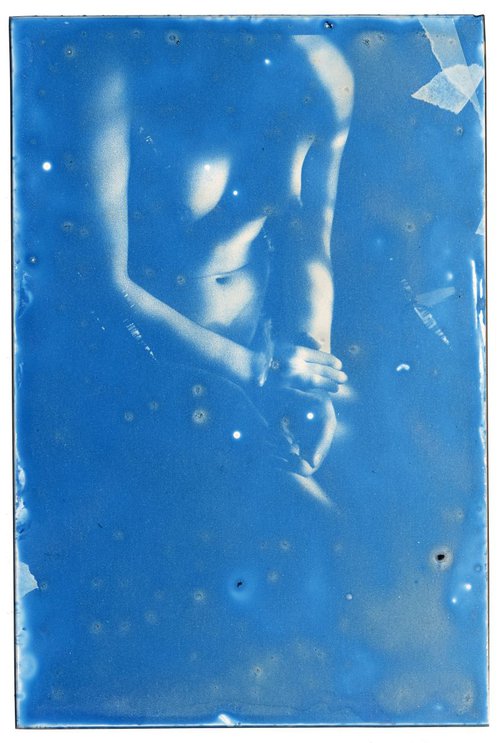 blue Nudes N°11 by Salvo Veneziano