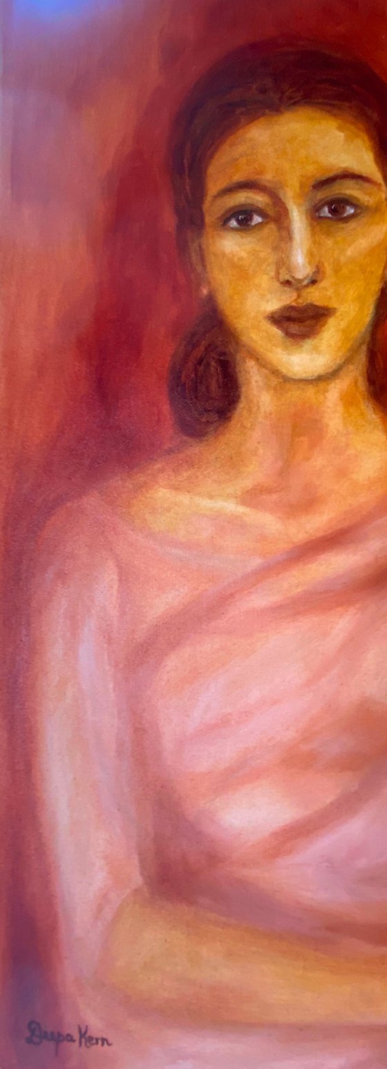 Portrait of a Pensive Woman