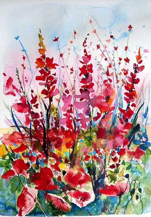 Summer wildflowers by Kovács Anna Brigitta