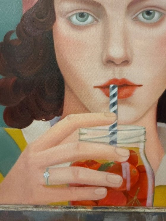 "Yesterday she said YES."