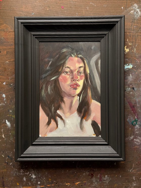 Evening Light  from the “100 Portraits”