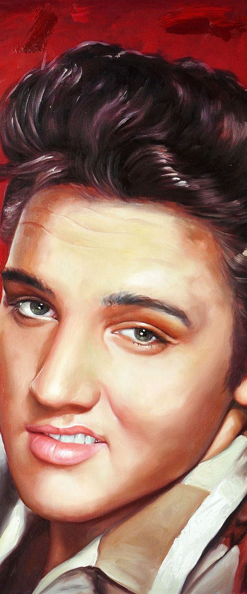 Elvis Presley Portrait by Di Capri