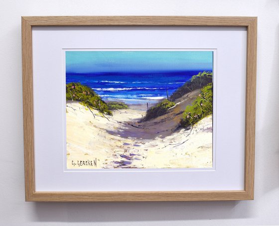 Australian coast sandy Beach