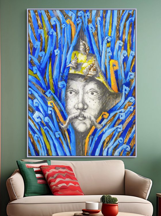 Watcher on Blue
