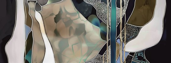 Geometric abstraction #43