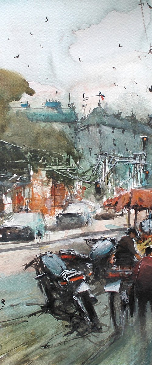 Paris Champs Elysees Market by Maximo Damico