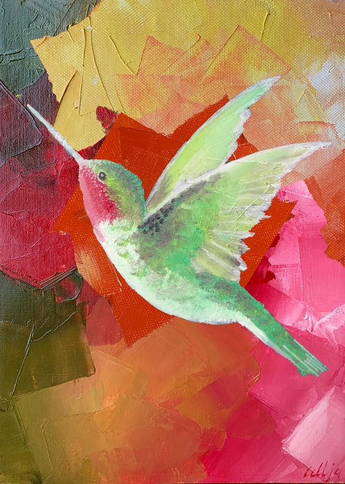 Colorful Energy Of Flying by Olha Gitman