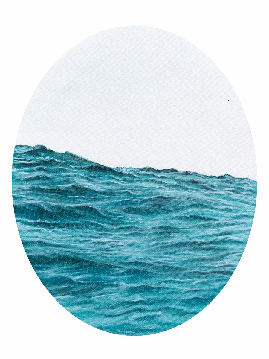 Into the Teal Ocean by Simona Nedeva