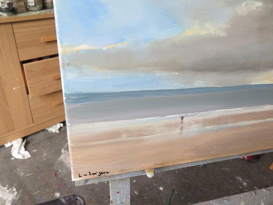 Bridlington Beach, Feb 22