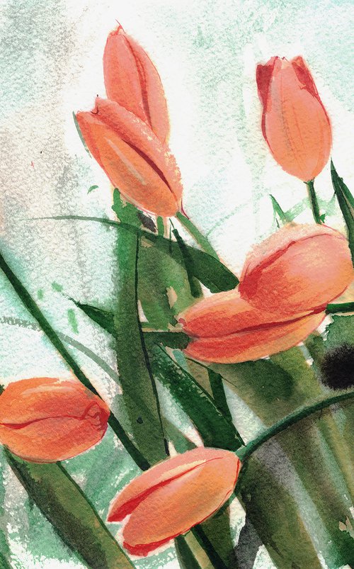 Flowers VI - Tulips by REME Jr.