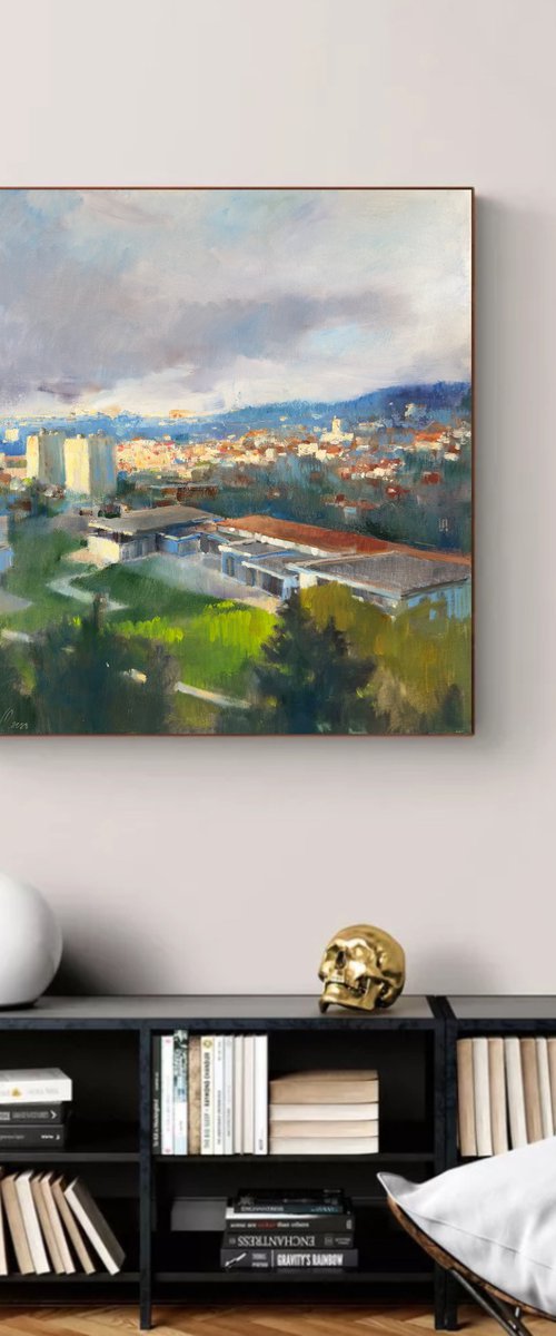 View from the Window.  Nancy by Olha Laptieva