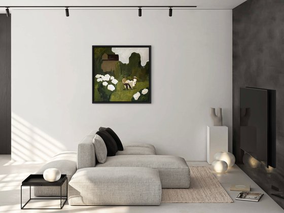 «Time of White Hydrangeas»