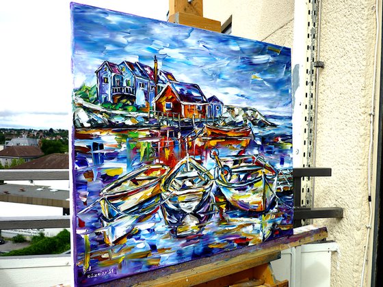 The Fishing Boats Of Peggy's Cove