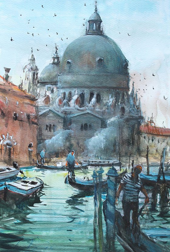 Basilica and Canal Grande