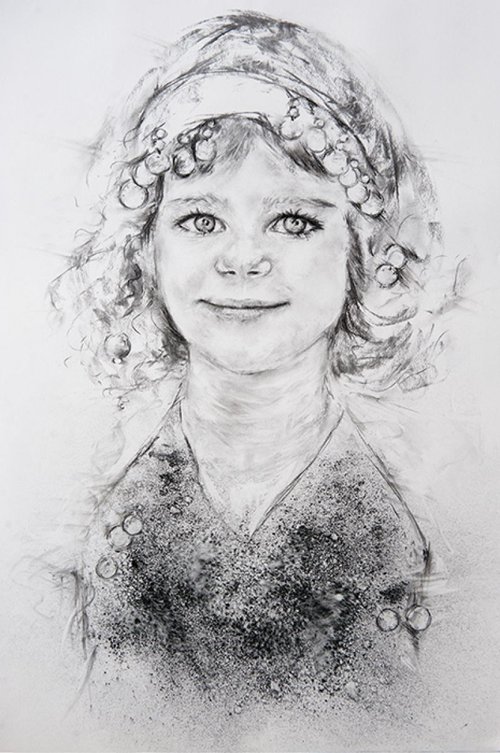 Portrait of a Girl by Anna Sidi-Yacoub