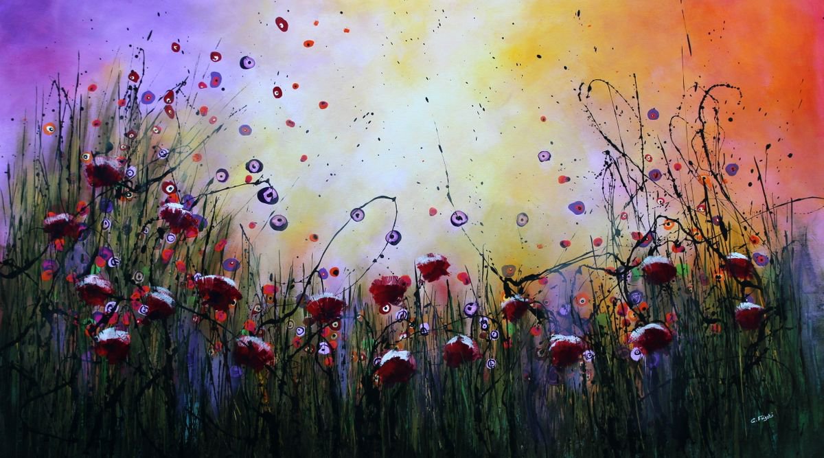 Finding Peace #2 By Cecilia Frigati, 70 X 41, Artwork For Sale On Artfinder
