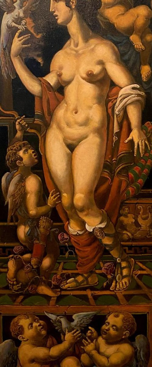 Venus and Cupids by Oleg and Alexander Litvinov