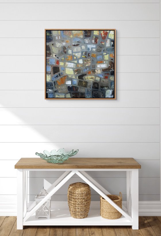Abstract in Earth Tones