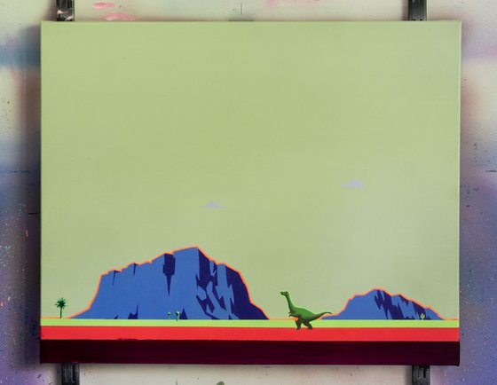 Dinosaur in the Desert