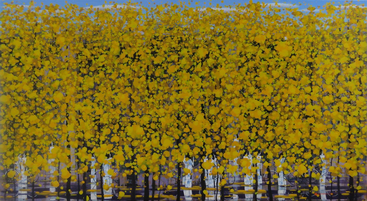  After Autumn Rain 6 By Xuan Khanh Nguyen, 71 X 39, Artwork For Sale On Artfinder