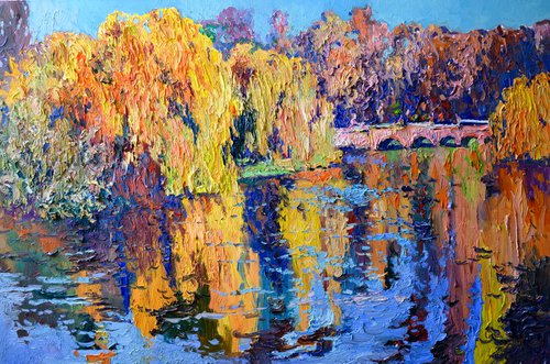 Fall on the Lake by Suren Nersisyan