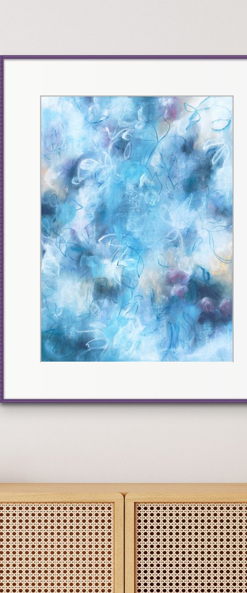 Frosted Wild Flowers by Sara Richardson Artist