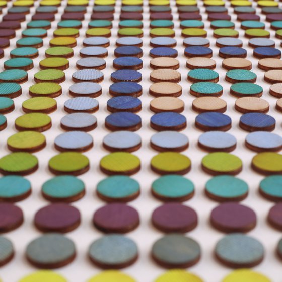 Concentric Squares Green