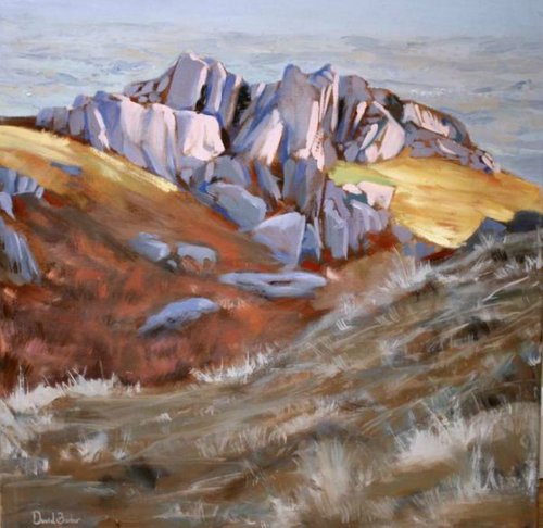 Sunlit Rocks by David Barber