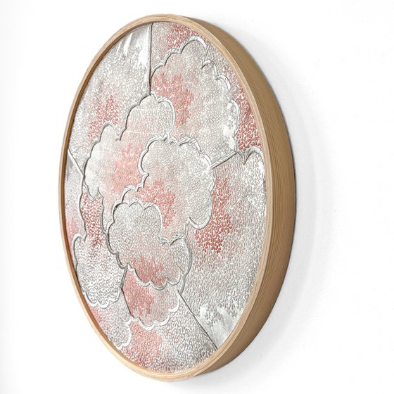 Sakura ~Ephemerality~ (Kimono Upcycled )