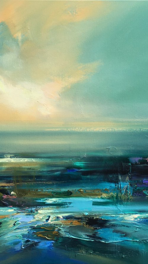 Turquoise Tides by Beata Belanszky Demko