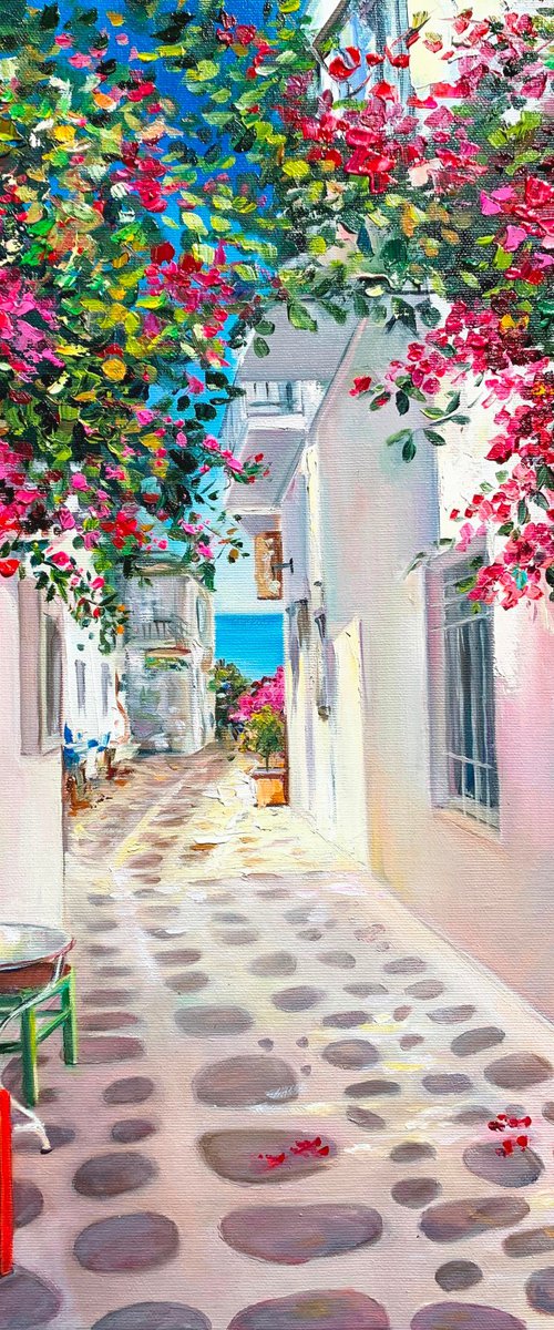 Bright colors of Greece by Olena Hontar