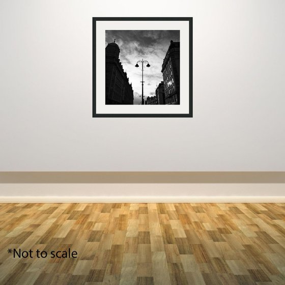 Why Do People Never Look Up?, 24x24 Inches, C-Type, Framed
