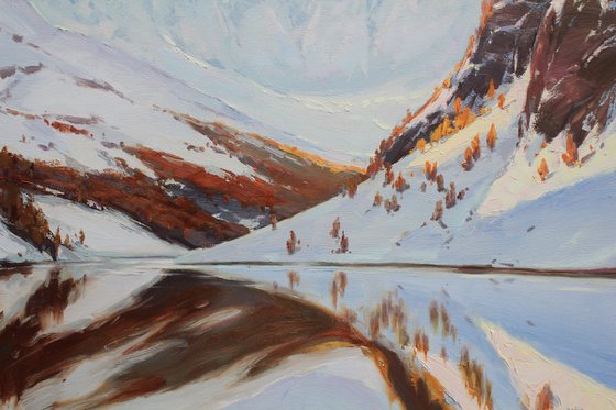 In the rays of the winter sun