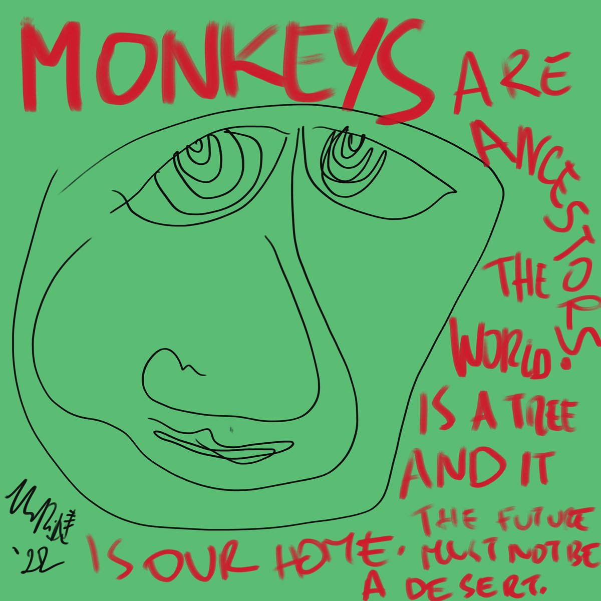 GA#168 Monkey Club by Mattia Paoli