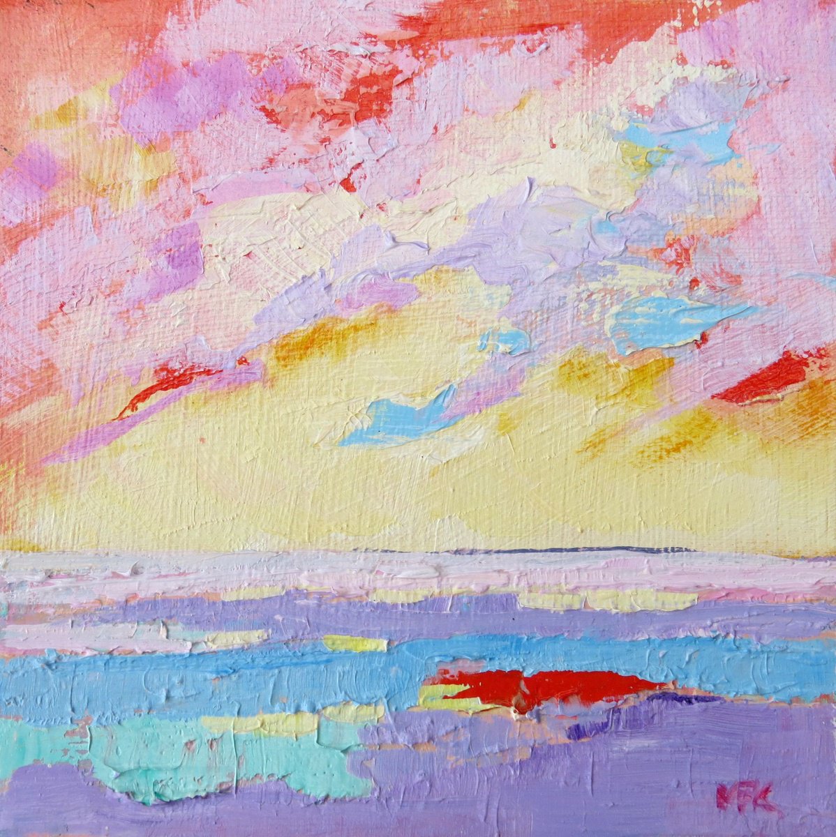 Impressionist Sea by Mary Kemp