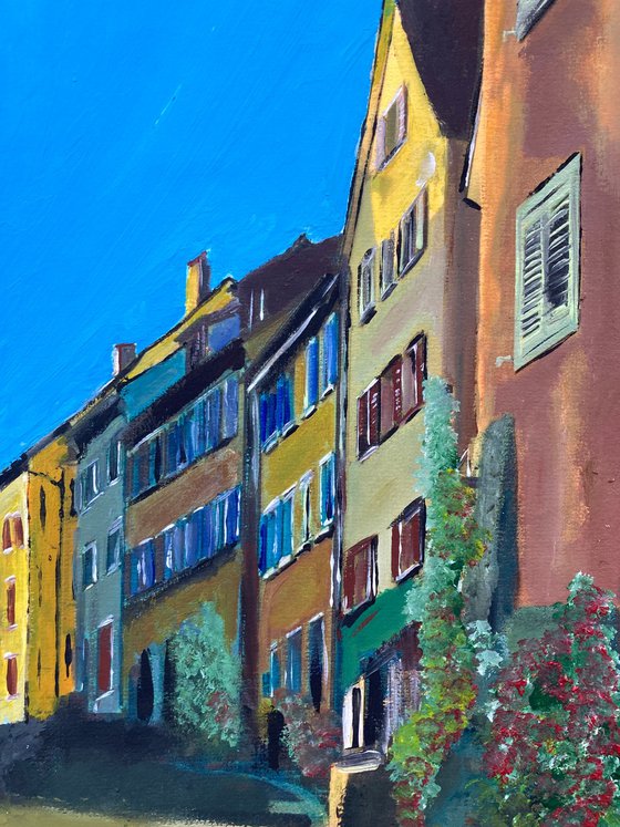 Swiss Town, Late Afternoon