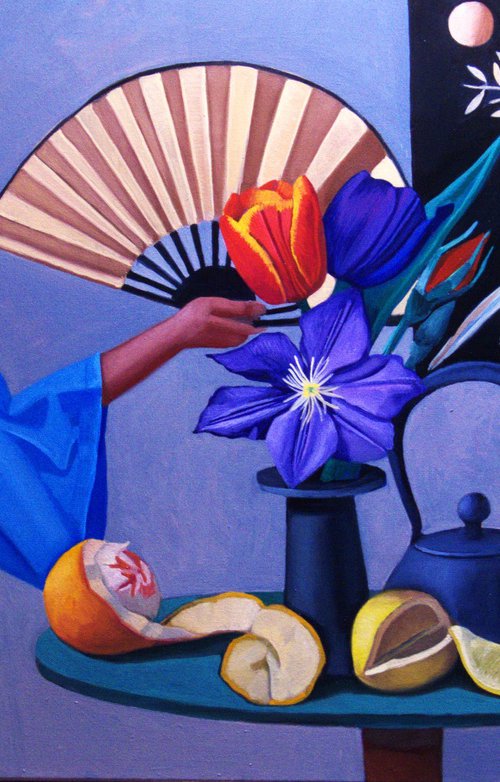 Still-Life With Japanese Teapot by Paul Rossi
