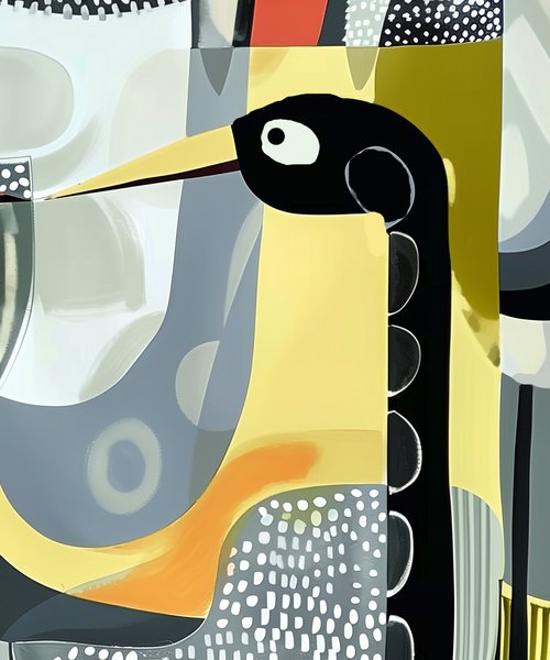 Geometric abstraction #5 by V+V Kniazievi