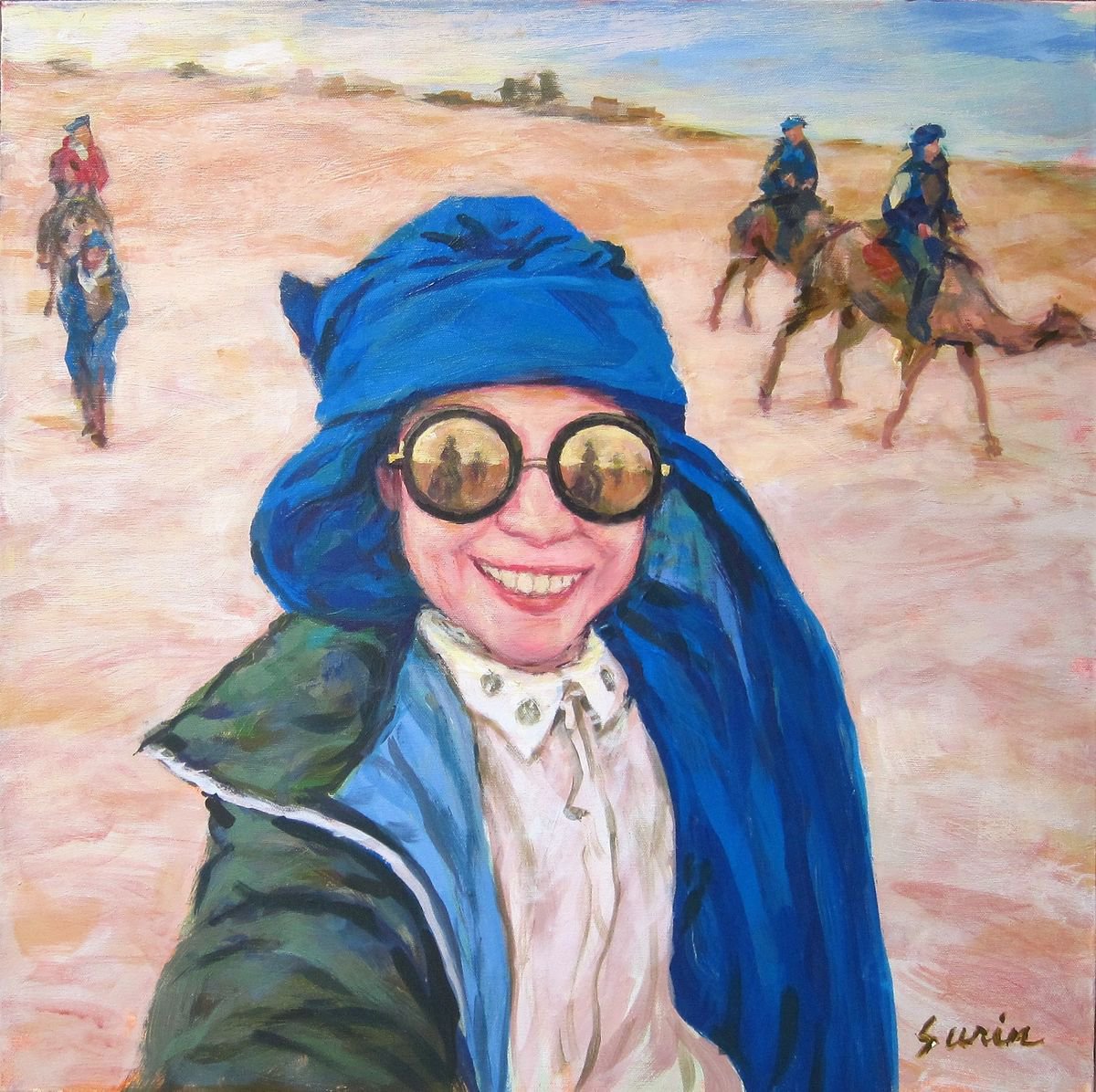 Selfie Morocco by Surin Jung