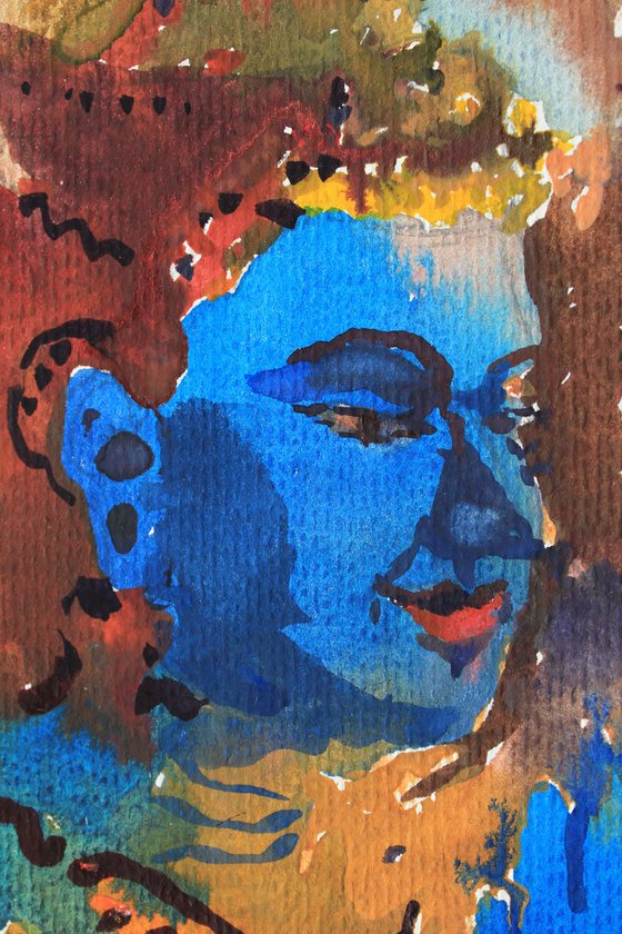 Blue Buddha