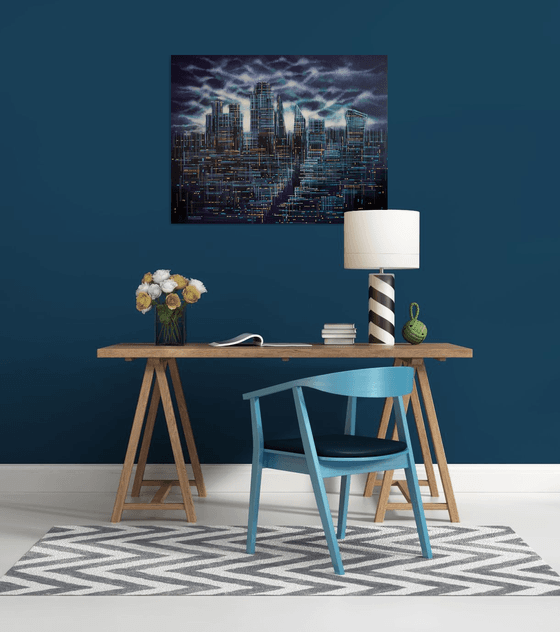 London Skyline Night