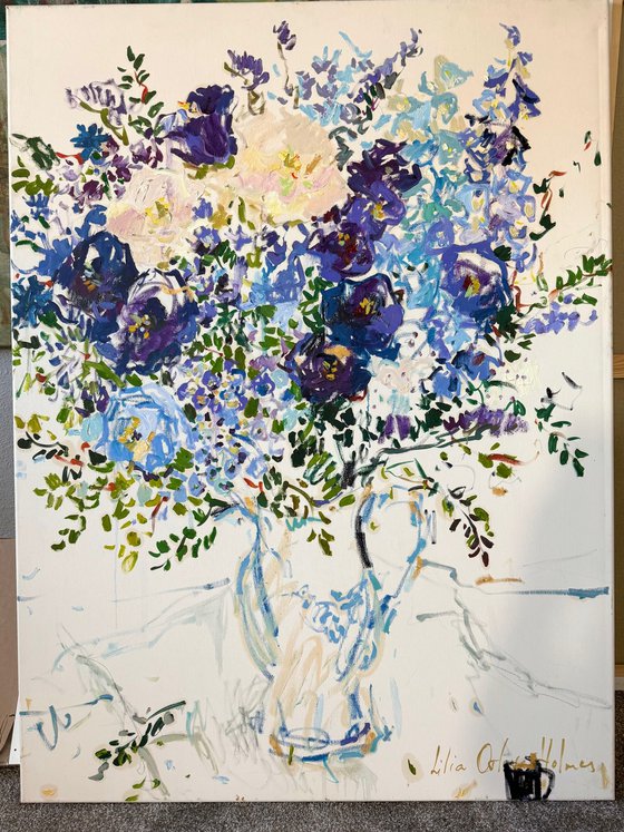 Blue bouquet
