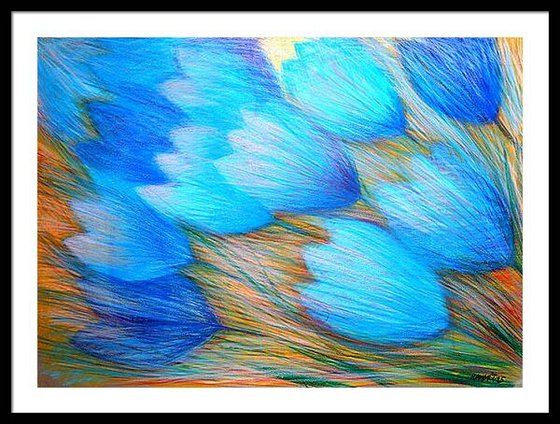 Tulips and Butterfly