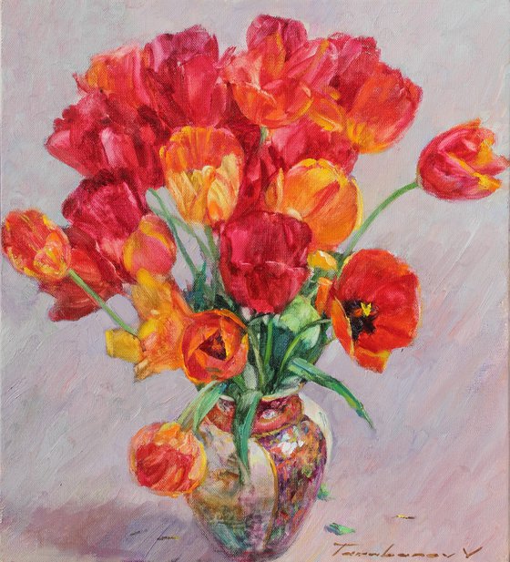 Flaming Bouquet