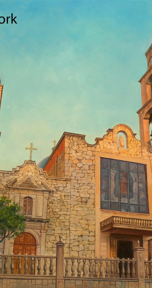 Church in San Jose de la Paz by Eduard Zhaldak
