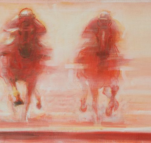 A Day at the Races (Red) by Alexander Levich